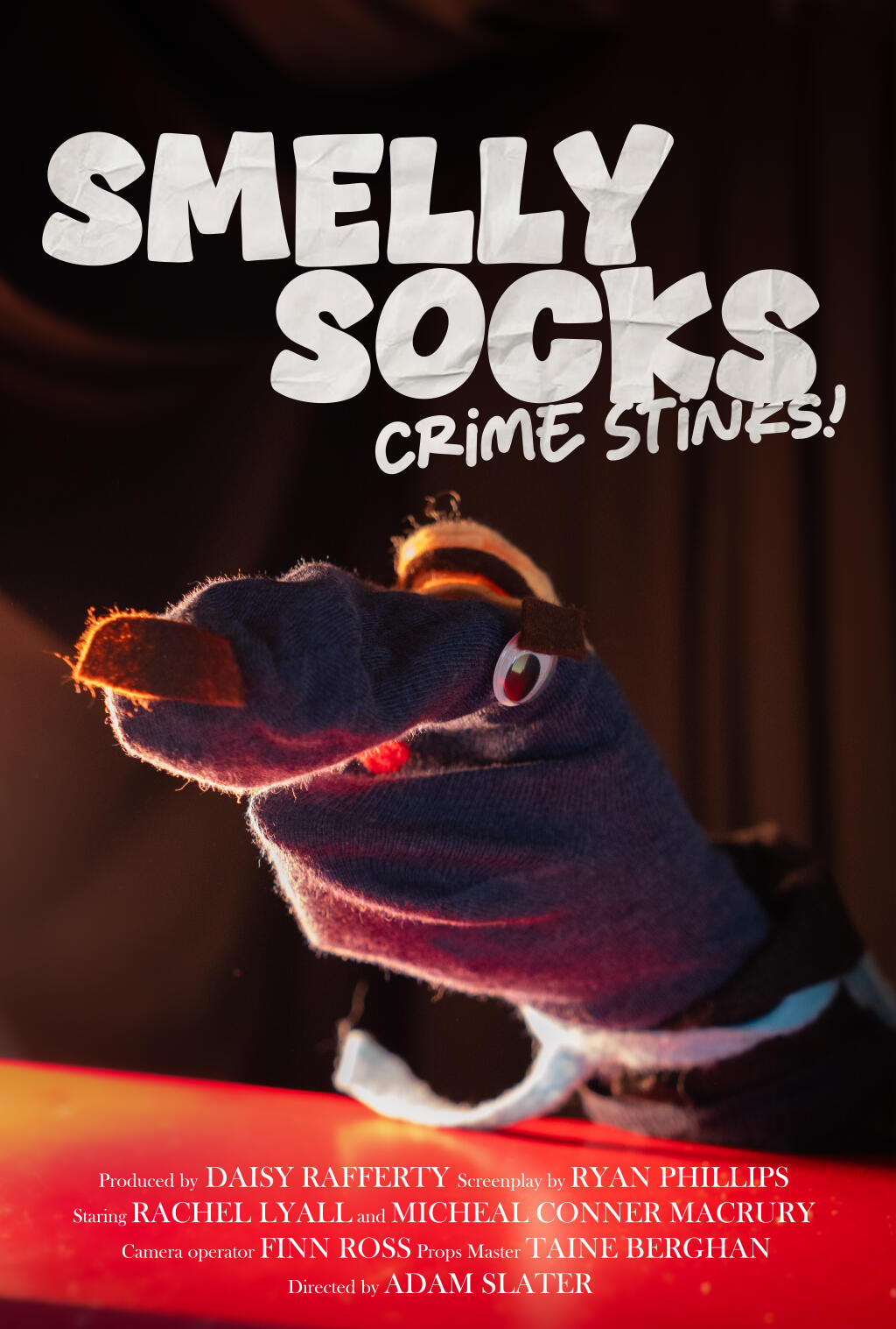 Filmposter for Smelly Socks Crime Stinks